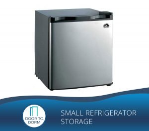 Small Refrigerator Storage in NY - Door to Dorm