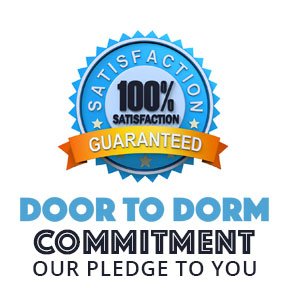 Door To Dorm Commitment, Plege, Door To Dorm, customer satisfaction, guarantee